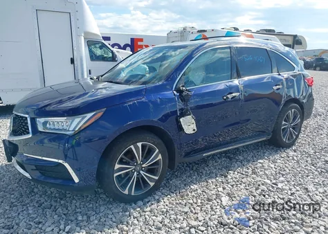 2020 Acura Mdx Technology Package from USA, damaged, VIN 5J8YD4H55LL014169